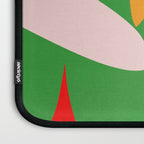 Bold and vibrant abstract shapes Laptop Sleeve Gallery Image 3