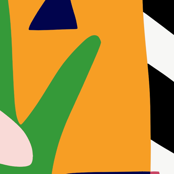 Bold and vibrant abstract shapes Coffee Mug Gallery Image 2