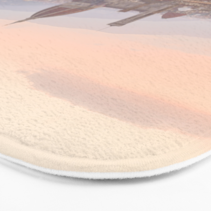 Sunset In Florence, Tuscany Photo | Il Duomo Cathedral In Soft Pastel Colors Art Print | Italy Travel Photography Bath Mat Gallery Image 3