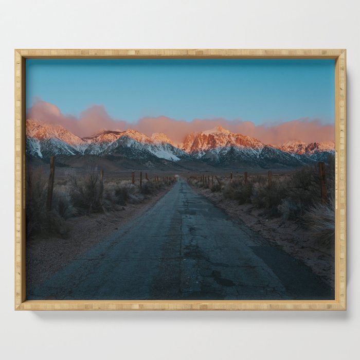 Wilderness Gateway - Landscape and Nature Photography Serving Tray Gallery Image 1