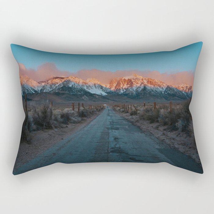 Wilderness Gateway - Landscape and Nature Photography Rectangular Pillow Gallery Image 1