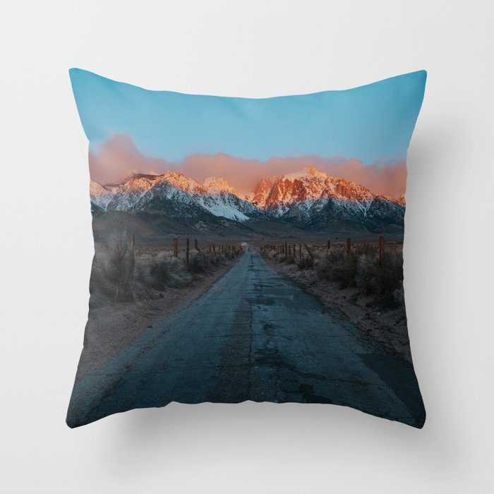 Wilderness Gateway - Landscape and Nature Photography Throw Pillow Gallery Image 1