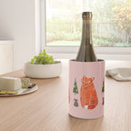 Christmas fox - illustration Wine Chiller Gallery Image 4