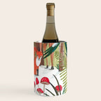 Enchanted forest & woodland animals in the snow Wine Chiller Gallery Image 3