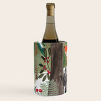 Enchanted forest & woodland animals in the snow Wine Chiller Gallery Image 2