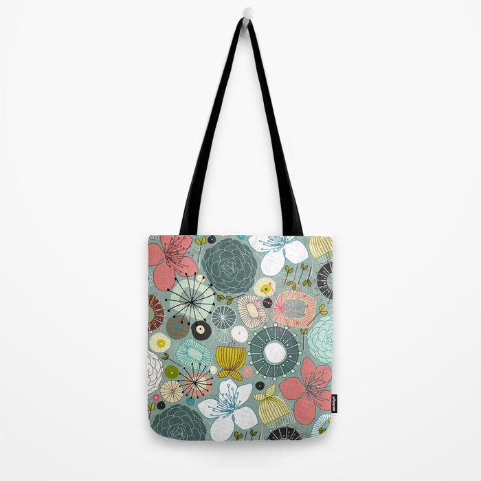 oriental blooms Tote Bag Gallery Image 2