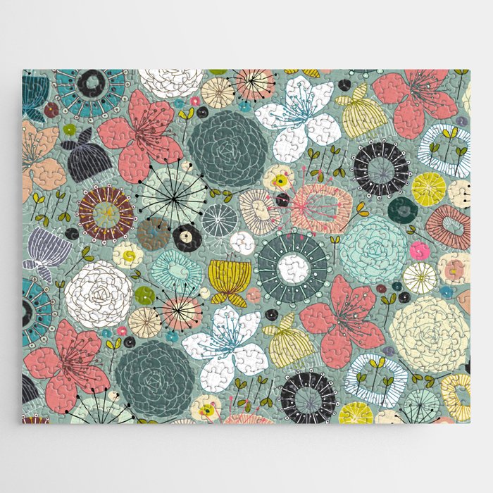oriental blooms Jigsaw Puzzle Gallery Image 1