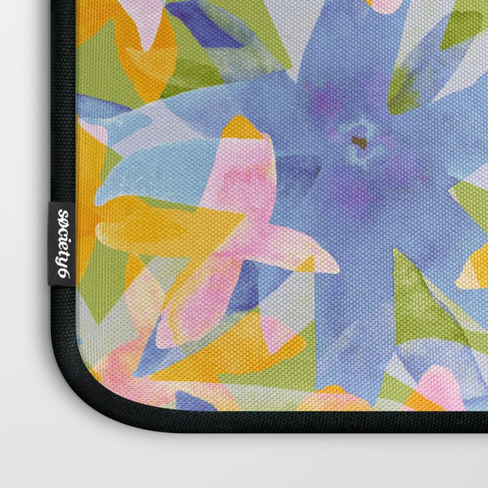 Watercolor Blooms #1 Laptop Sleeve Gallery Image 3