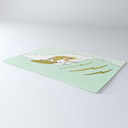 70s outer banks surf // retro surf by surfy birdy Rug Gallery Image 3