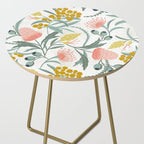 Flora Australis White Side Table Gallery Image 2