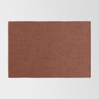 boho triangle stripes - rust Rug Gallery Image 2
