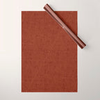 boho triangle stripes - rust Wrapping Paper Gallery Image 1