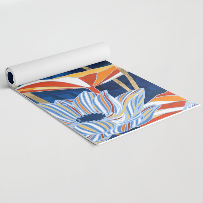 Bold Botanical Yoga Mat Gallery Image 2