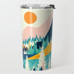 Summer Valley Vista Travel Mug Gallery Image 2