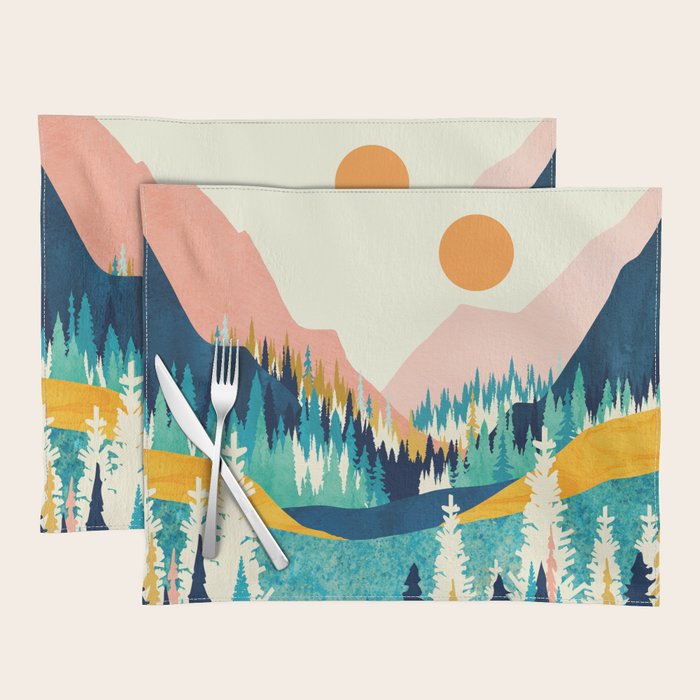 Summer Valley Vista Placemat Gallery Image 1