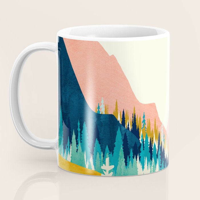 Summer Valley Vista Coffee Mug Gallery Image 3