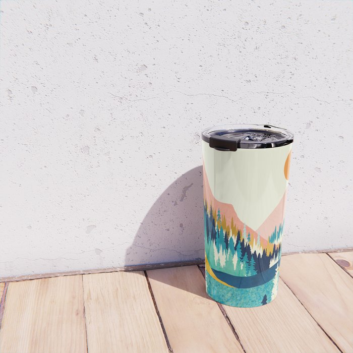 Summer Valley Vista Travel Mug Gallery Image 4