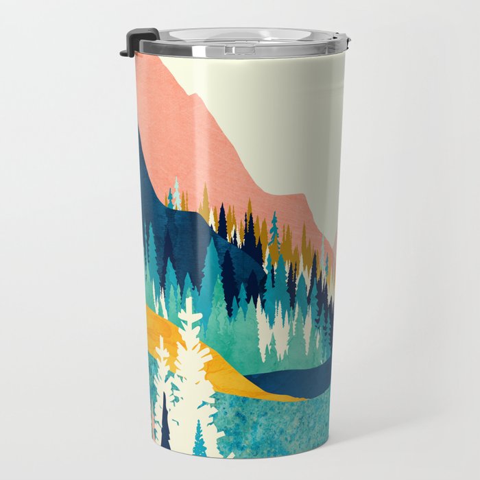 Summer Valley Vista Travel Mug Gallery Image 3
