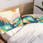 Summer Valley Vista Pillow Sham Gallery Image 2