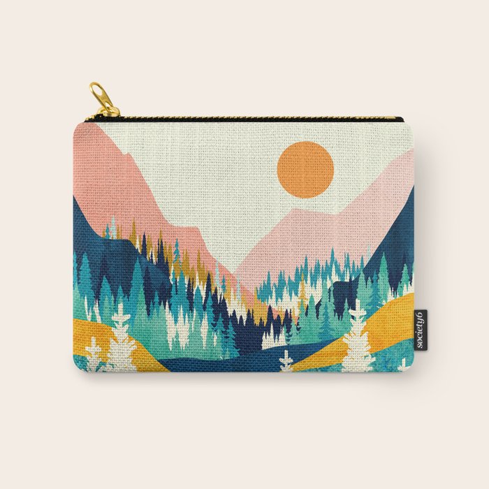 Summer Valley Vista Carry All Pouch Gallery Image 1