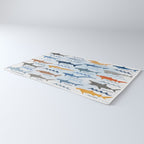 Shark Species Identification Chart Rug Gallery Image 3