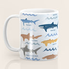 Shark Species Identification Chart Coffee Mug Gallery Image 3