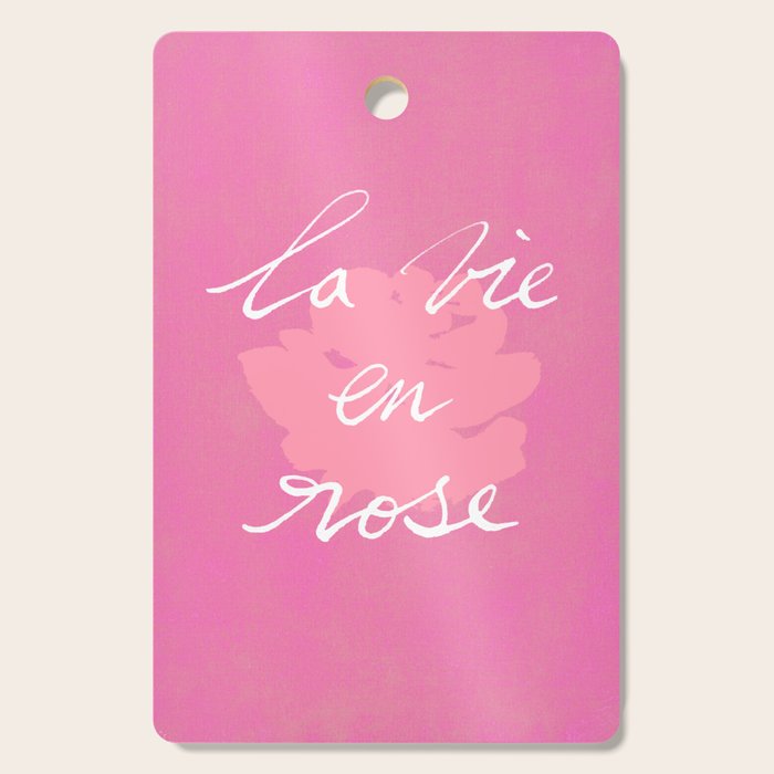 La Vie en Rose Cutting Board Gallery Image 1