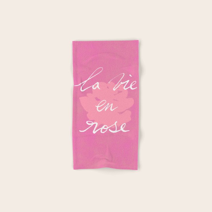 La Vie en Rose Bath Towel Gallery Image 1
