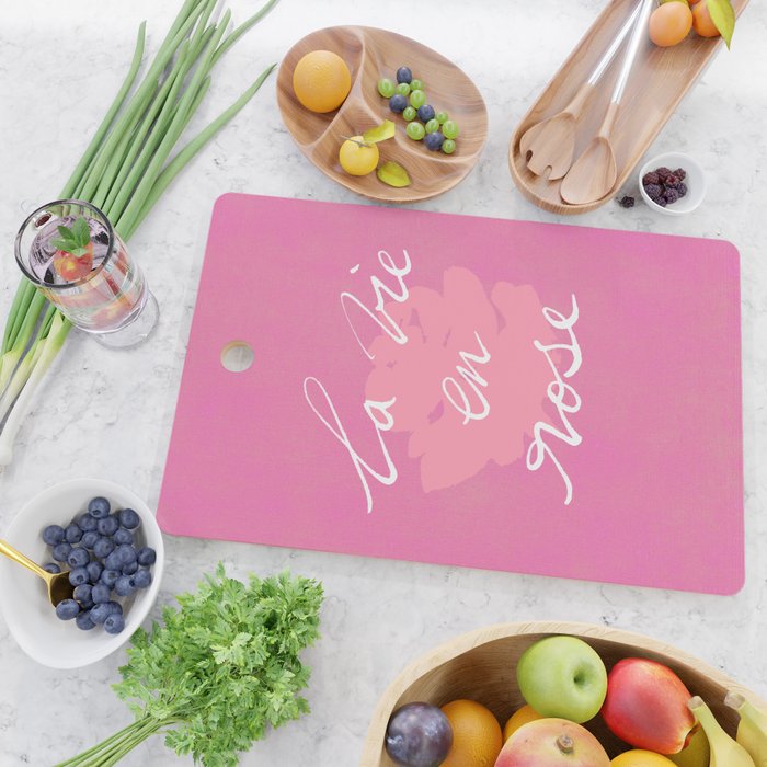 La Vie en Rose Cutting Board Gallery Image 2