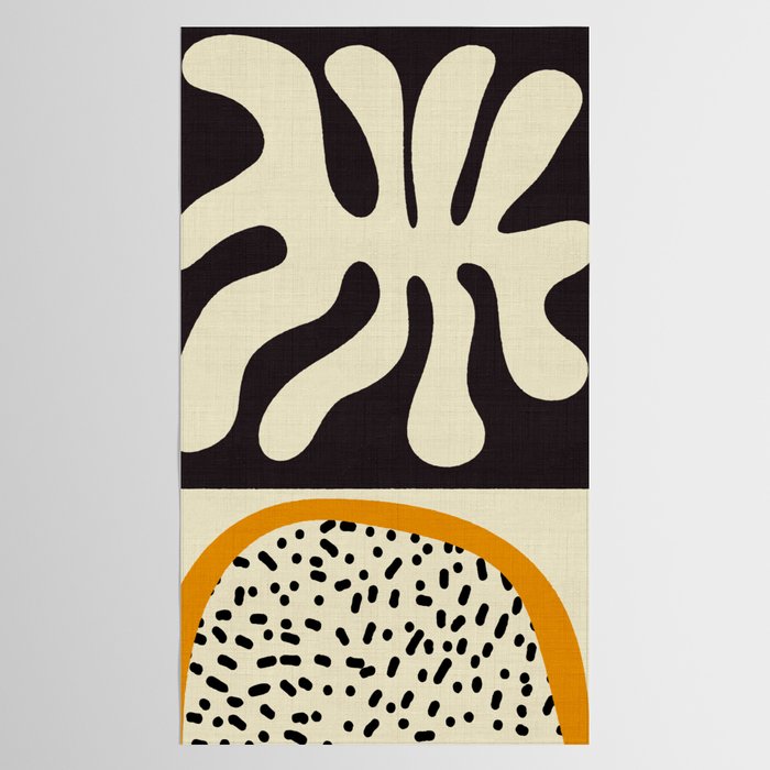cut out matisse with dots Tablecloth Gallery Image 2