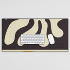 cut out matisse with dots Desk Mat Gallery Image 1