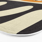 cut out matisse with dots Bath Mat Gallery Image 3