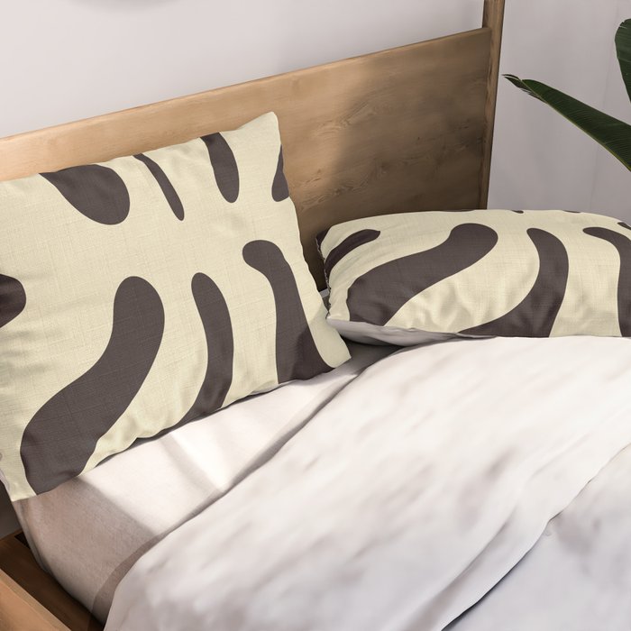 cut out matisse with dots Pillow Sham Gallery Image 2