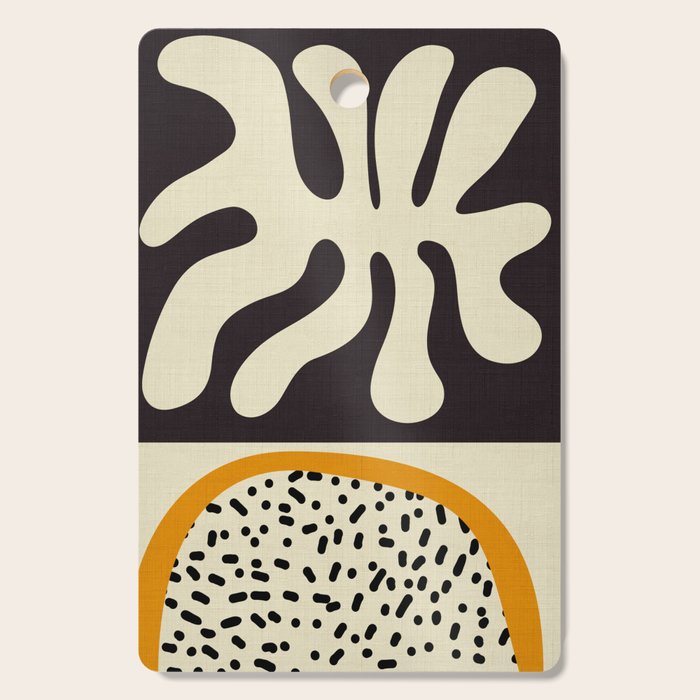 cut out matisse with dots Cutting Board Gallery Image 1