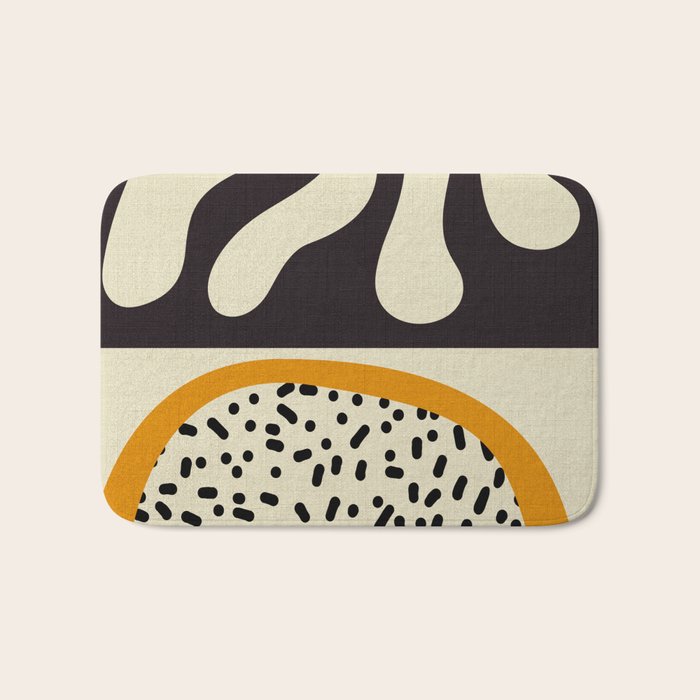 cut out matisse with dots Bath Mat Gallery Image 1