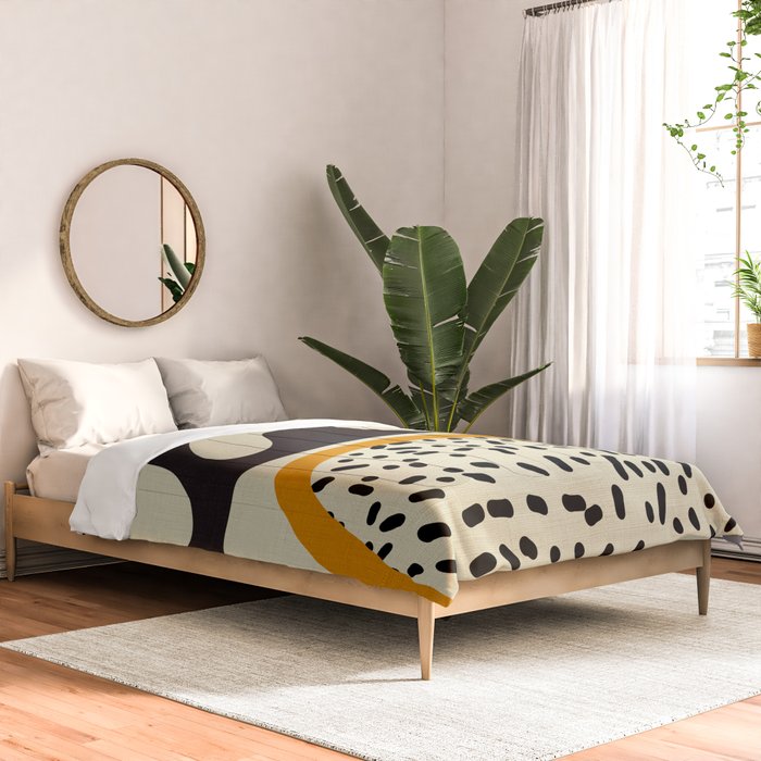 cut out matisse with dots Comforter Gallery Image 2
