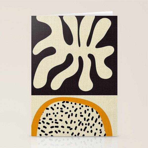 cut out matisse with dots Stationery Card Gallery Image 1