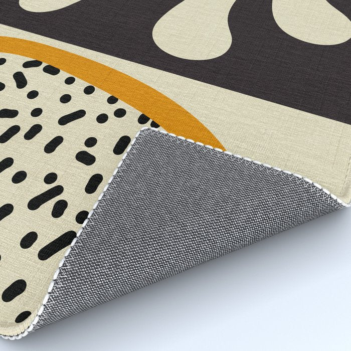 cut out matisse with dots Rug Gallery Image 4
