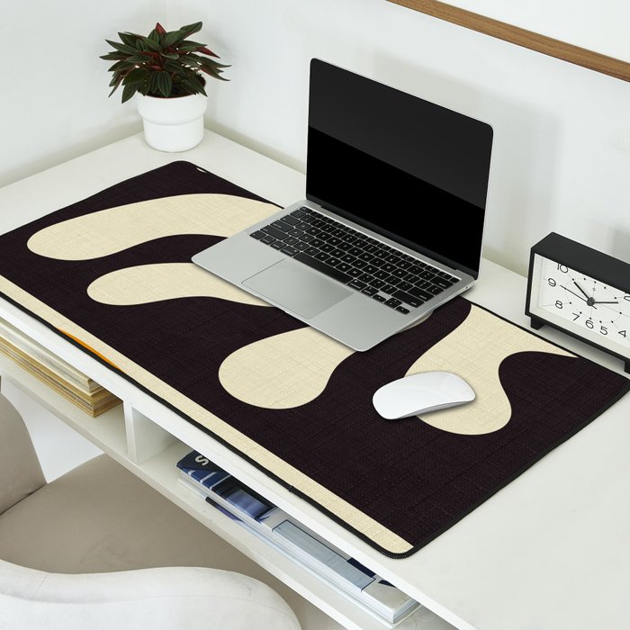 cut out matisse with dots Desk Mat Gallery Image 2