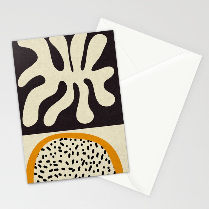 cut out matisse with dots Stationery Card Gallery Image 2