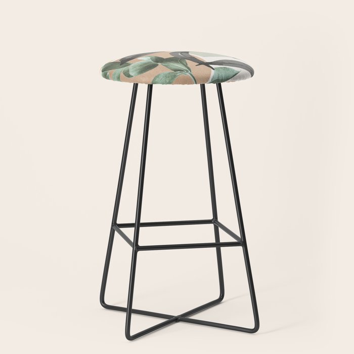Sunset Flora 01 Stool Gallery Image 1
