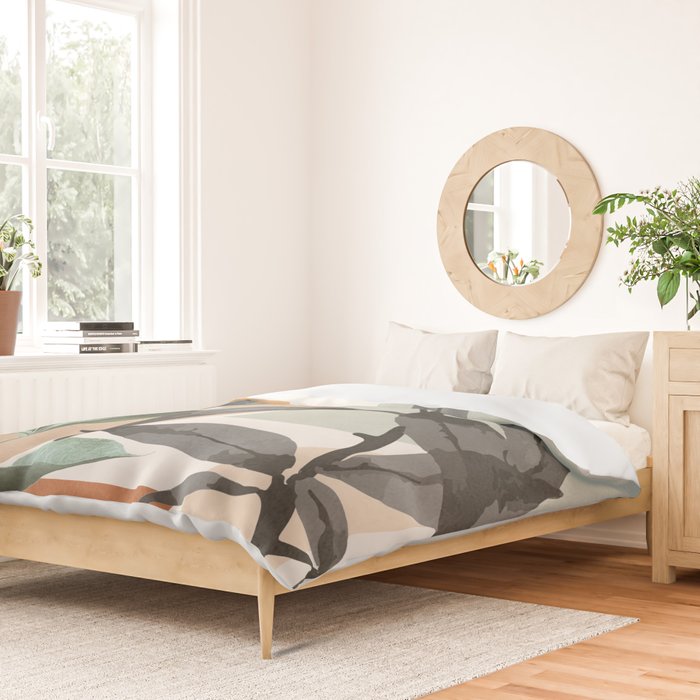 Sunset Flora 01 Duvet Cover Gallery Image 2