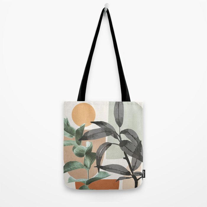 Sunset Flora 01 Tote Bag Gallery Image 2