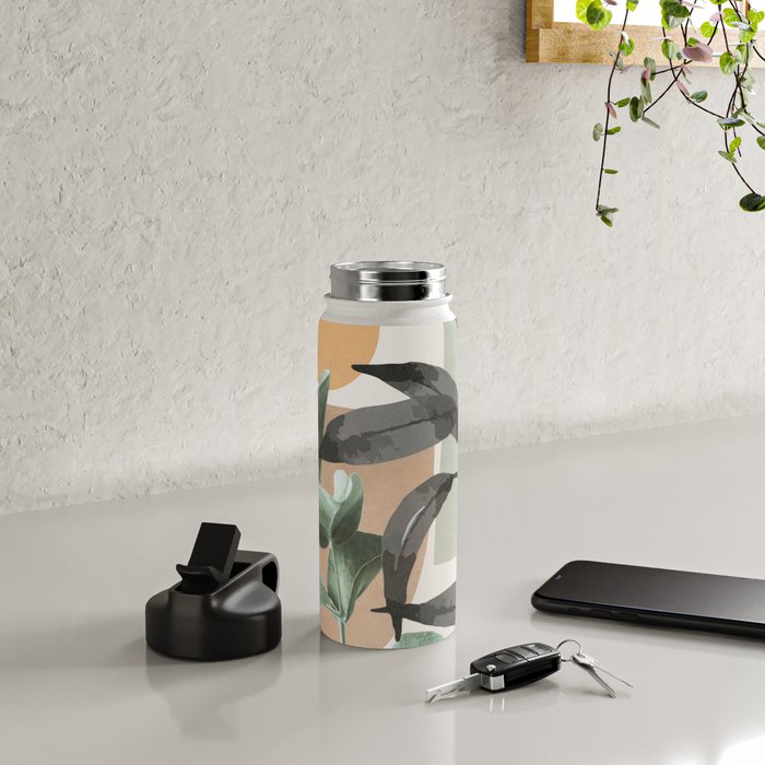 Sunset Flora 01 Water Bottle Gallery Image 4