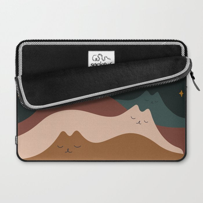 Cat Landscape 133 Laptop Sleeve Gallery Image 2