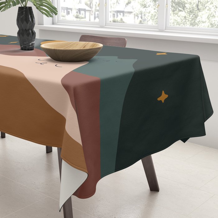 Cat Landscape 133 Tablecloth Gallery Image 3