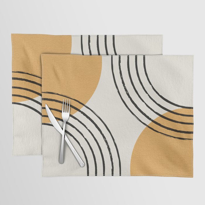 Sun Arch Double - Gold Placemat Gallery Image 1