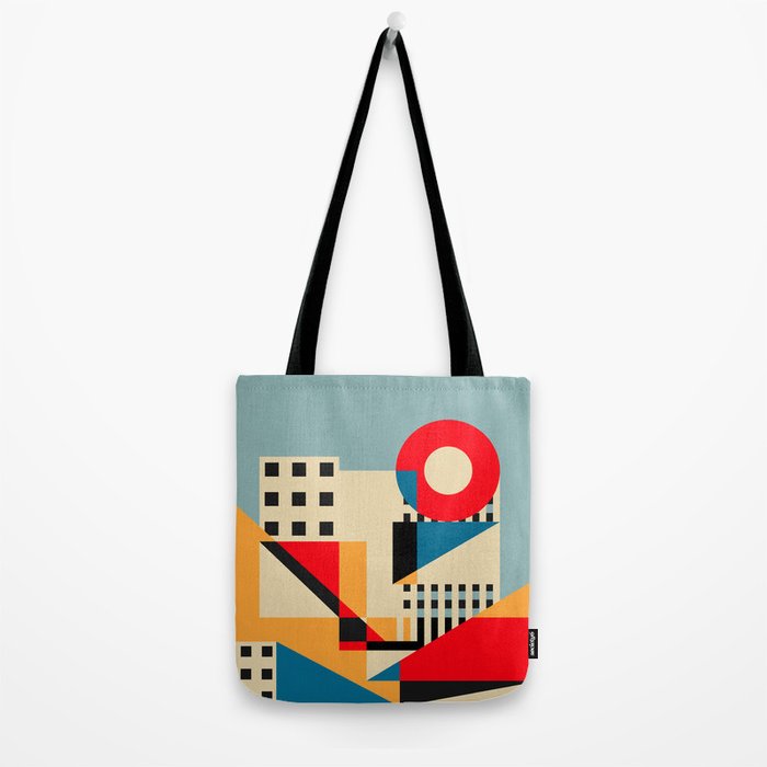 Dream Geometric City Tote Bag Gallery Image 2