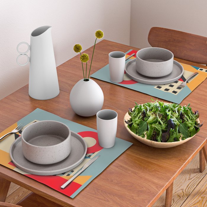 Dream Geometric City Placemat Gallery Image 2