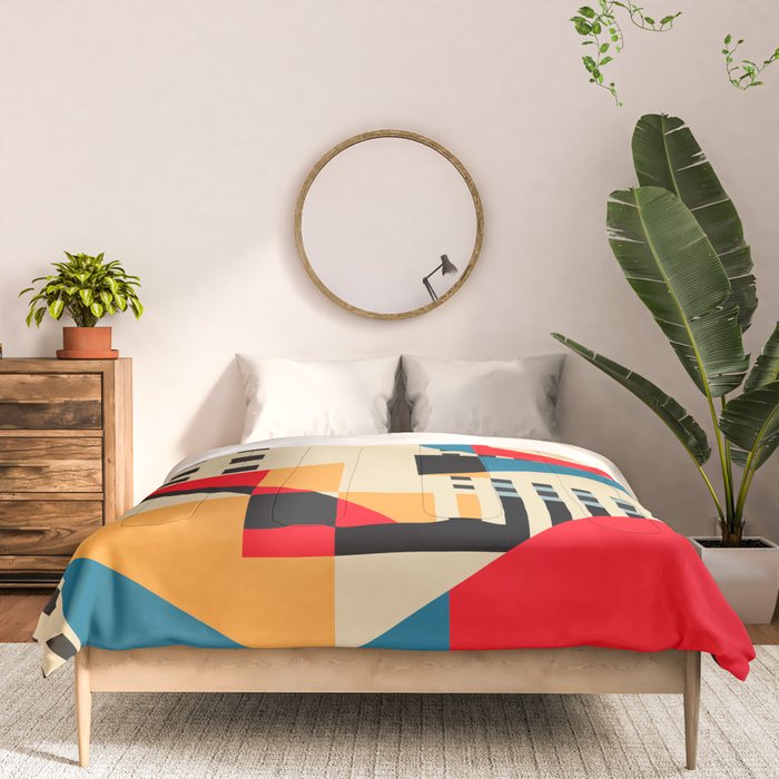 Dream Geometric City Comforter Gallery Image 3